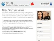 Tablet Screenshot of cflln.ca